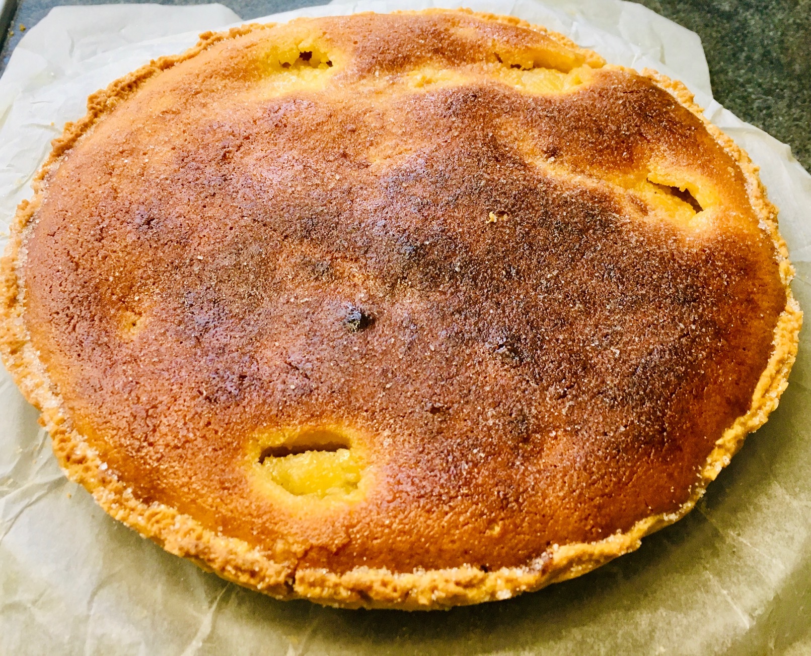 Tarte Rustique Aux Poires (tarte Allégée)